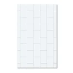 20*10″ Vertical Backsplash AS18 Cultured Marble Bathroom Shower Wall Panel