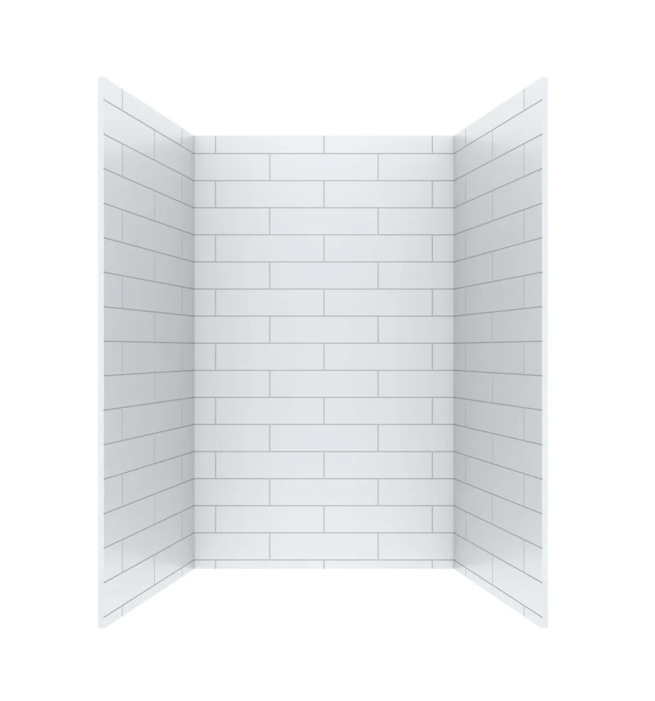 6*12″ Bordeaux AS17 Cultured Marble Bathroom Shower Wall Panel