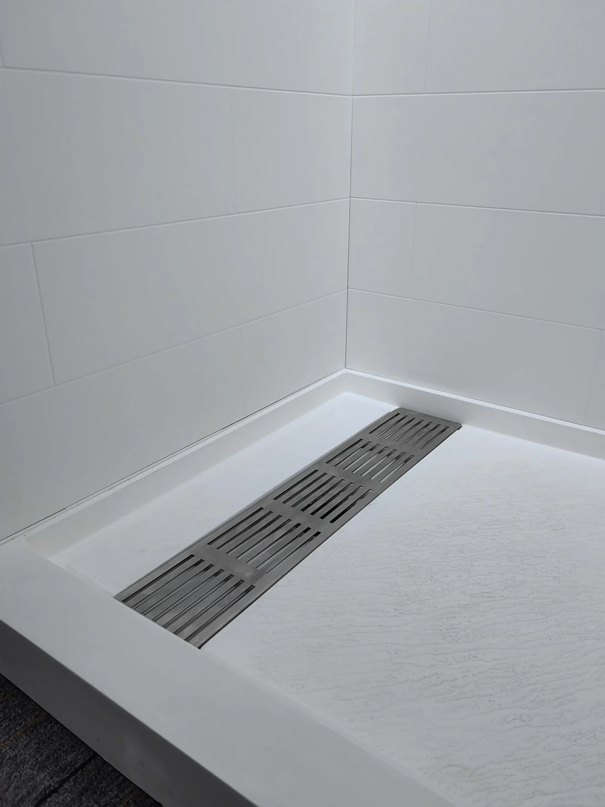 60*30 Left & Right Drain AS3120-2 Bathroom Cultured Marble Shower Pan