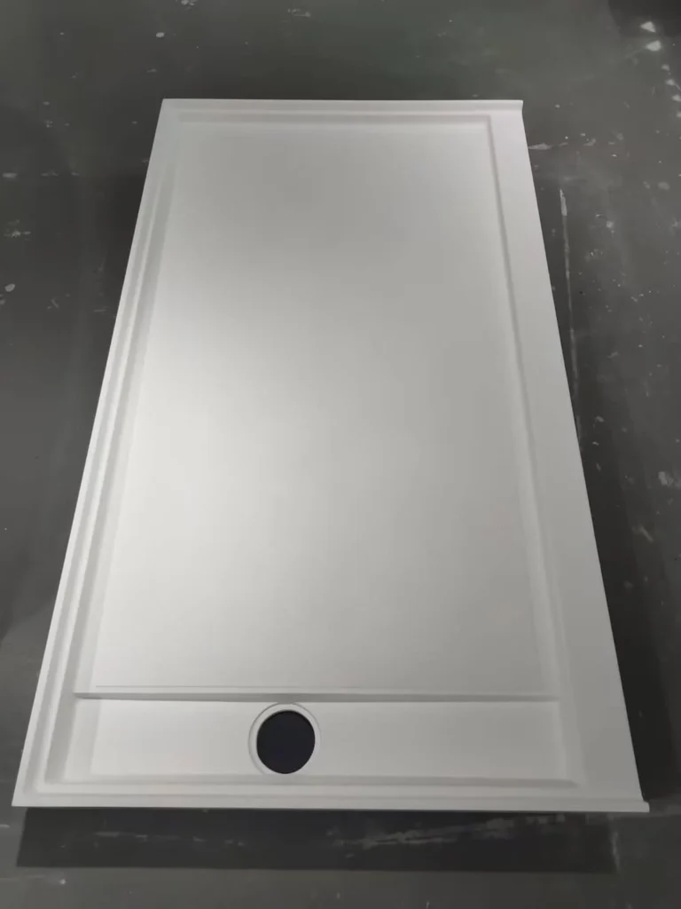 60*30 Left & Right Drain AS3120-2 Bathroom Cultured Marble Shower Pan